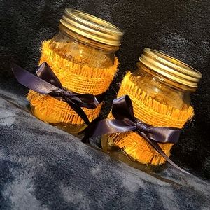 🔴EVERYTHING MUST GO🔴 Hand Made Mason Jar Decor